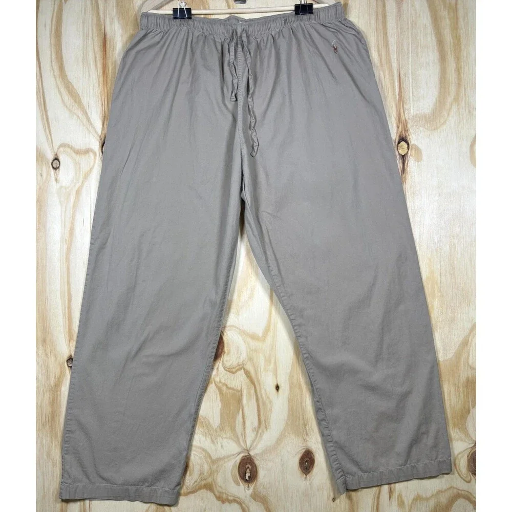 Polo Ralph Lauren Lounge Pants Mens XL Beige Cotton Underwear